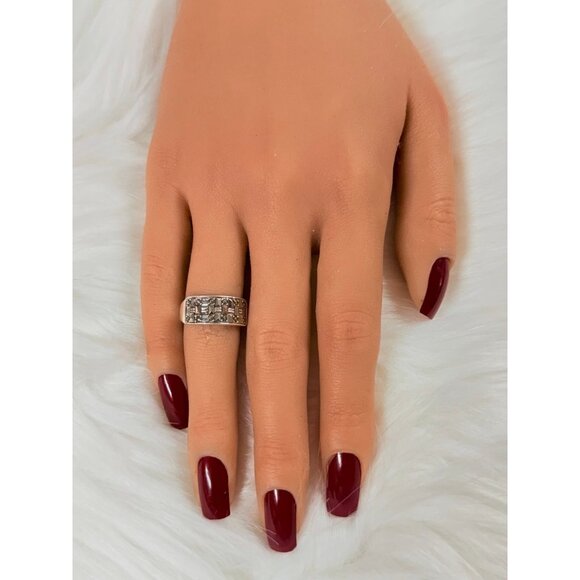 Silpada 925 Black Stone Ring - Picture 8 of 9